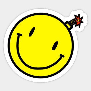 Happy Face [Alternative Placement] Sticker